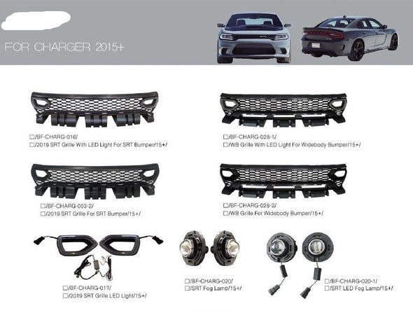 DODGE-CHARGER-SRT-BODY-KIT-REAR-BUMPERs-FRONT