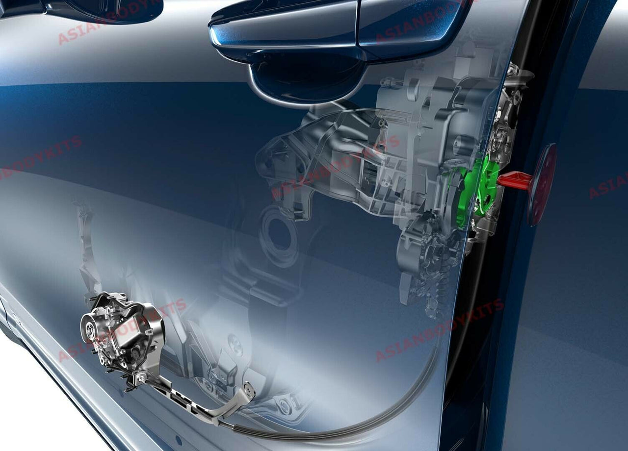 Set Of Door Lock Soft Closer Kit For Audi Below Models   Compatible with below models:  AUDI A6 2019+ AUDI A7 2019+ AUDI Q8 2019+ AUDI S6 2019+ AUDI S7 2019+ AUDI E-TRON AUDI Q3 2018+ Set include:  2 pcs for front doors 2 pcs for rear doors Note: Very professional installation and electrician is required. Drilling inside doors is required  Important: Before purchase please specify your car model first   We can l send an installation manual by request