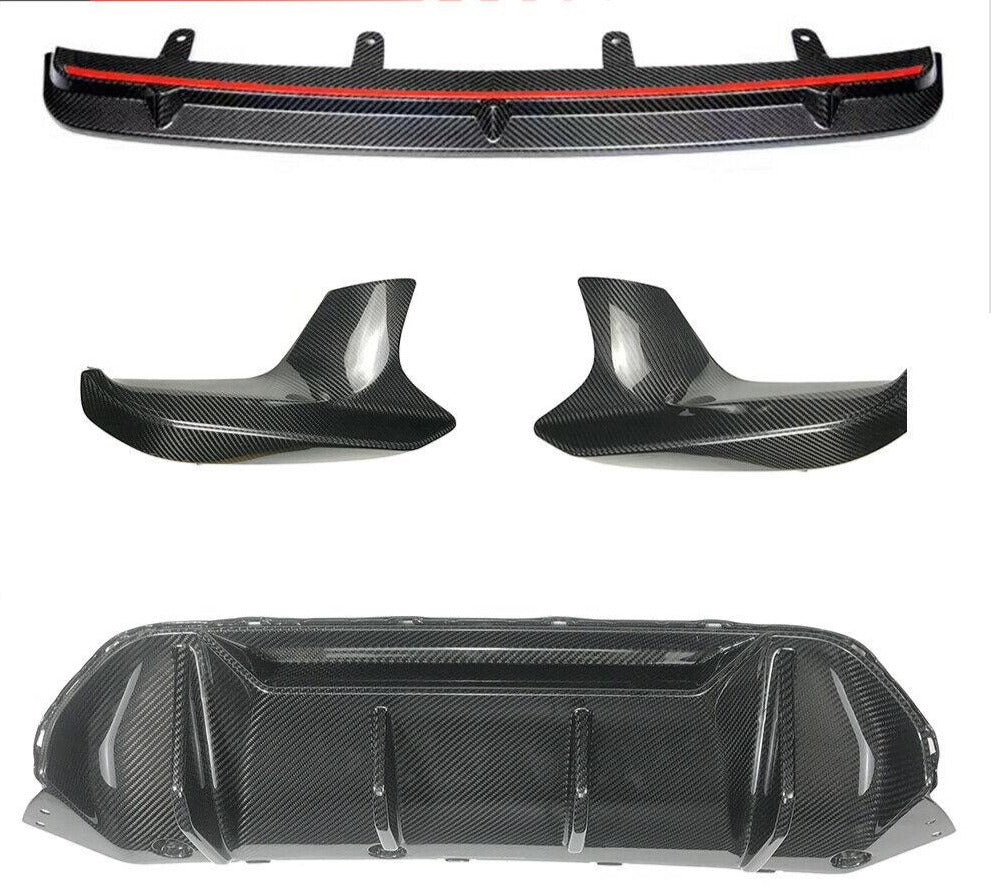 DRY CARBON FIBER BODY KIT for BMW M5 F90 2018+ FRONT LIP REAR DIFFUSER