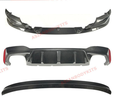 DRY CARBON FIBER BODY KIT for BMW M5 F90 2018+ FRONT LIP REAR DIFFUSER