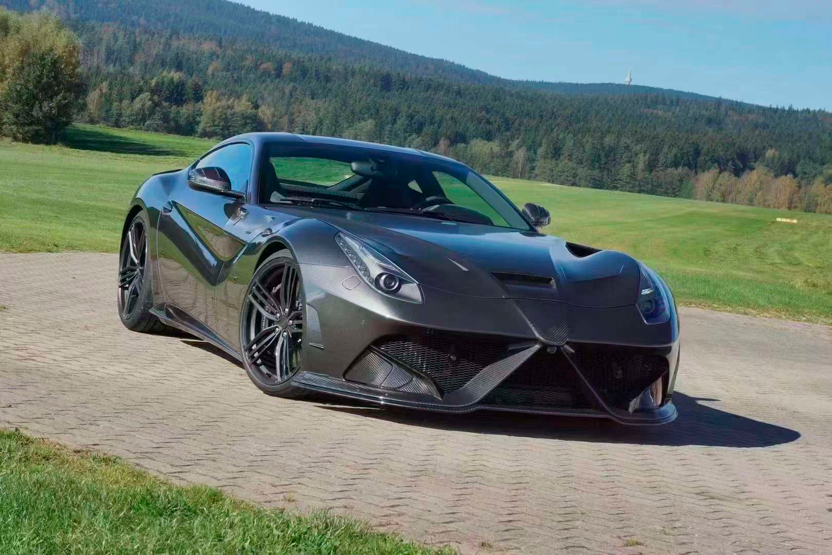 DRY CARBON FIBER BODY KIT for FERRARI F12 BERLINETTA 2012 - 2017 custom fit MANSORY