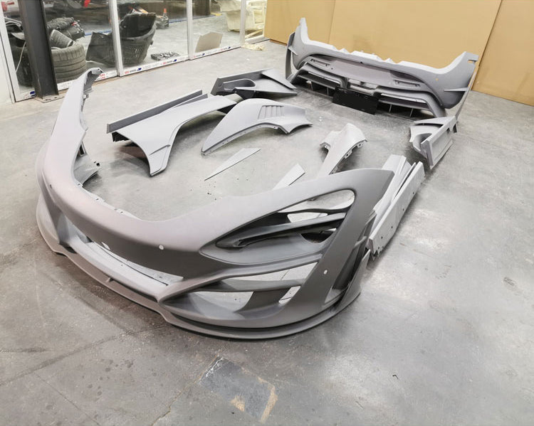 DRY CARBON FIBER Body Kit for MCLAREN 720S :

Front Bumper

Rear Bumper
Side Skirts
Front Fenders
Rear Fenders

Engine Cover

Hood

Material: Dry carbon fiber

Production time: 15-20 days

CONTACT US FOR PRICING

Note: Professional installation is required. The brake lamp is not included









Payment ►
Visa

Mastercard

PayPal with a credit card (add 4.4% at checkout)
Payoneer
Cryptocurrency
Shipment ►
By express DHL/UPS/TNT/FedEx
To the local international airport
Special line by air
Special line by th