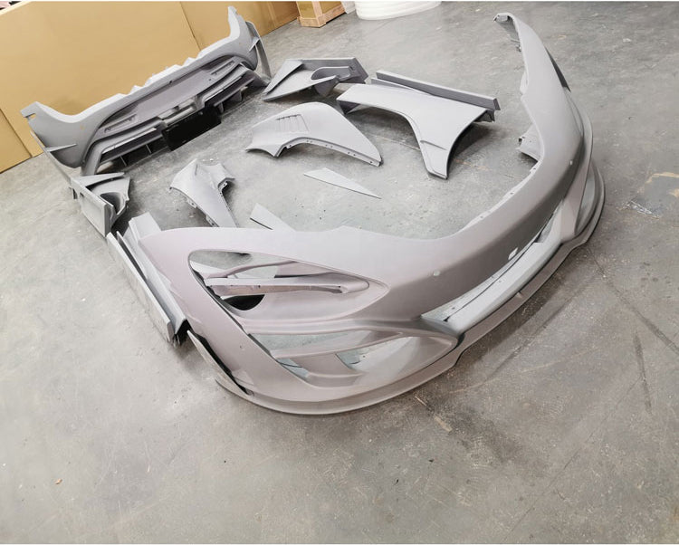 DRY CARBON FIBER Body Kit for MCLAREN 720S :

Front Bumper

Rear Bumper
Side Skirts
Front Fenders
Rear Fenders

Engine Cover

Hood

Material: Dry carbon fiber

Production time: 15-20 days

CONTACT US FOR PRICING

Note: Professional installation is required. The brake lamp is not included









Payment ►
Visa

Mastercard

PayPal with a credit card (add 4.4% at checkout)
Payoneer
Cryptocurrency
Shipment ►
By express DHL/UPS/TNT/FedEx
To the local international airport
Special line by air
Special line by th