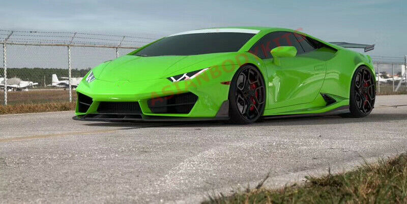 DRY CARBON FIBER FRONT LIP for LAMBORGHINI HURACAN LP 580 2017 - 2020