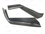 DRY CARBON FIBER FRONT LIP SPLITTERS for FERRARI 488 GTB Spyder 