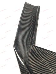 DRY CARBON FIBER FRONT LIP SPLITTERS for FERRARI 488 GTB Spyder 