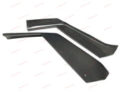 DRY CARBON FIBER FRONT LIP SPLITTERS for FERRARI 488 GTB Spyder 