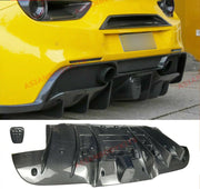 FERRARI 488 GTB Spyder DRY CARBON FIBER REAR DIFFUSER