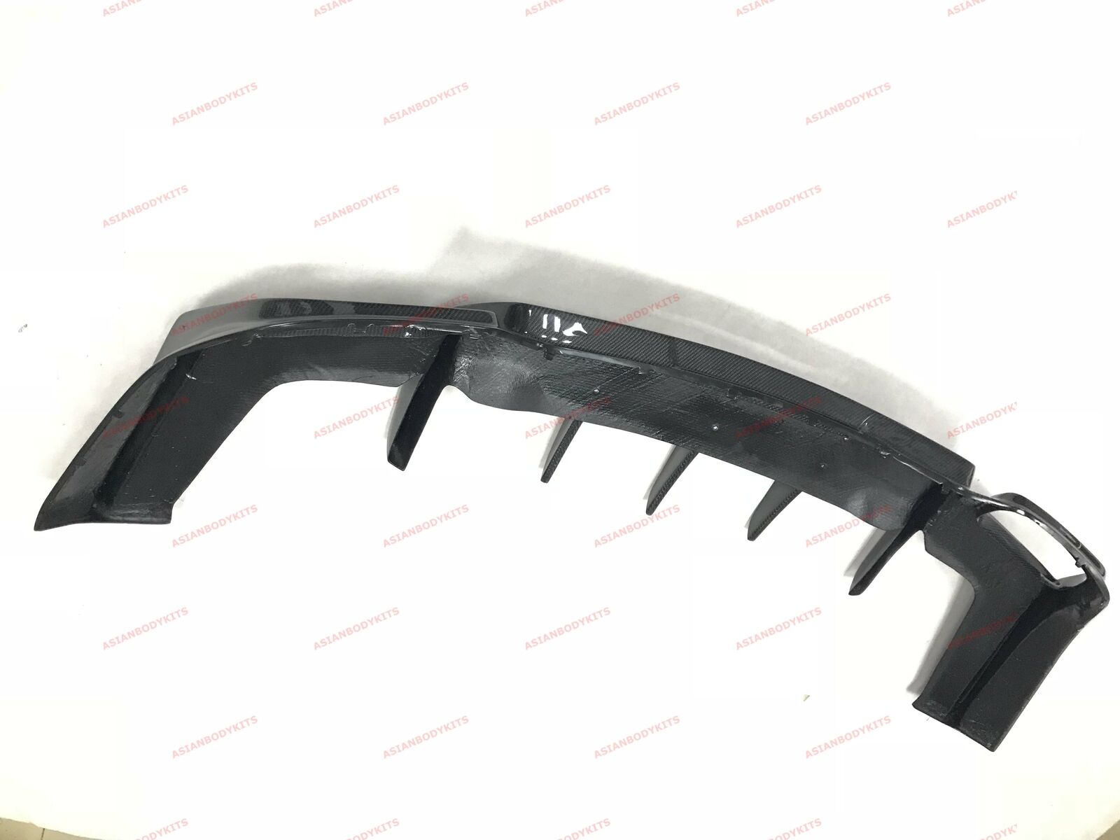 DRY CARBON FIBER REAR DIFFUSER for MERCEDES BENZ AMG GT S C190 R190 2015 - 2018