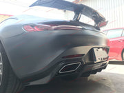 DRY CARBON FIBER REAR DIFFUSER for MERCEDES BENZ AMG GT S C190 R190 2015 - 2018