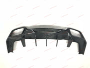 DRY CARBON FIBER REAR DIFFUSER for MERCEDES BENZ AMG GT S C190 R190 2015 - 2018