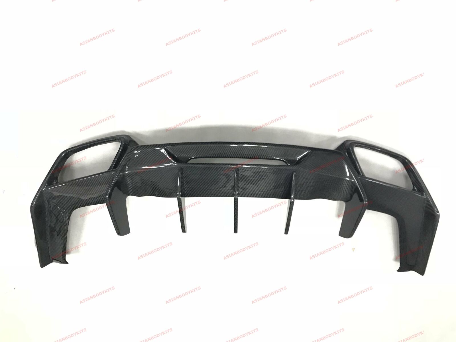 DRY CARBON FIBER REAR DIFFUSER for MERCEDES BENZ AMG GT S C190 R190 2015 - 2018