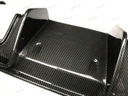 DRY CARBON FIBER REAR DIFFUSER for PORSCHE 718 [982] CAYMAN | BOXSTER 2016+