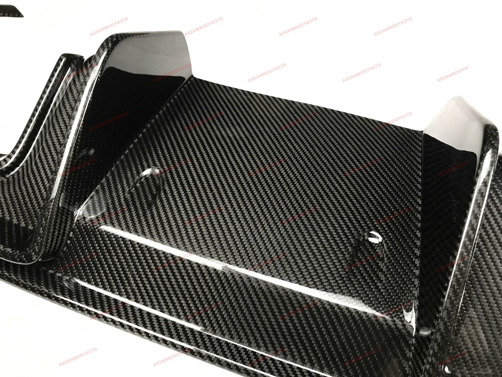 DRY CARBON FIBER REAR DIFFUSER for PORSCHE 718 [982] CAYMAN | BOXSTER 2016+