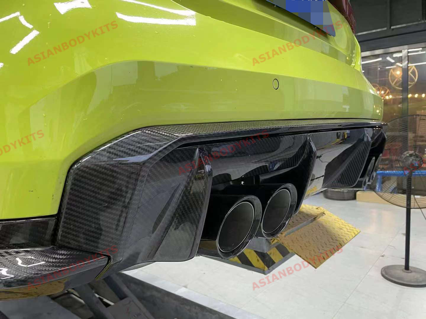 DRY CARBON FIBER REAR DIFFUSER for BMW M4 G82 2021+ – Forza Performance ...