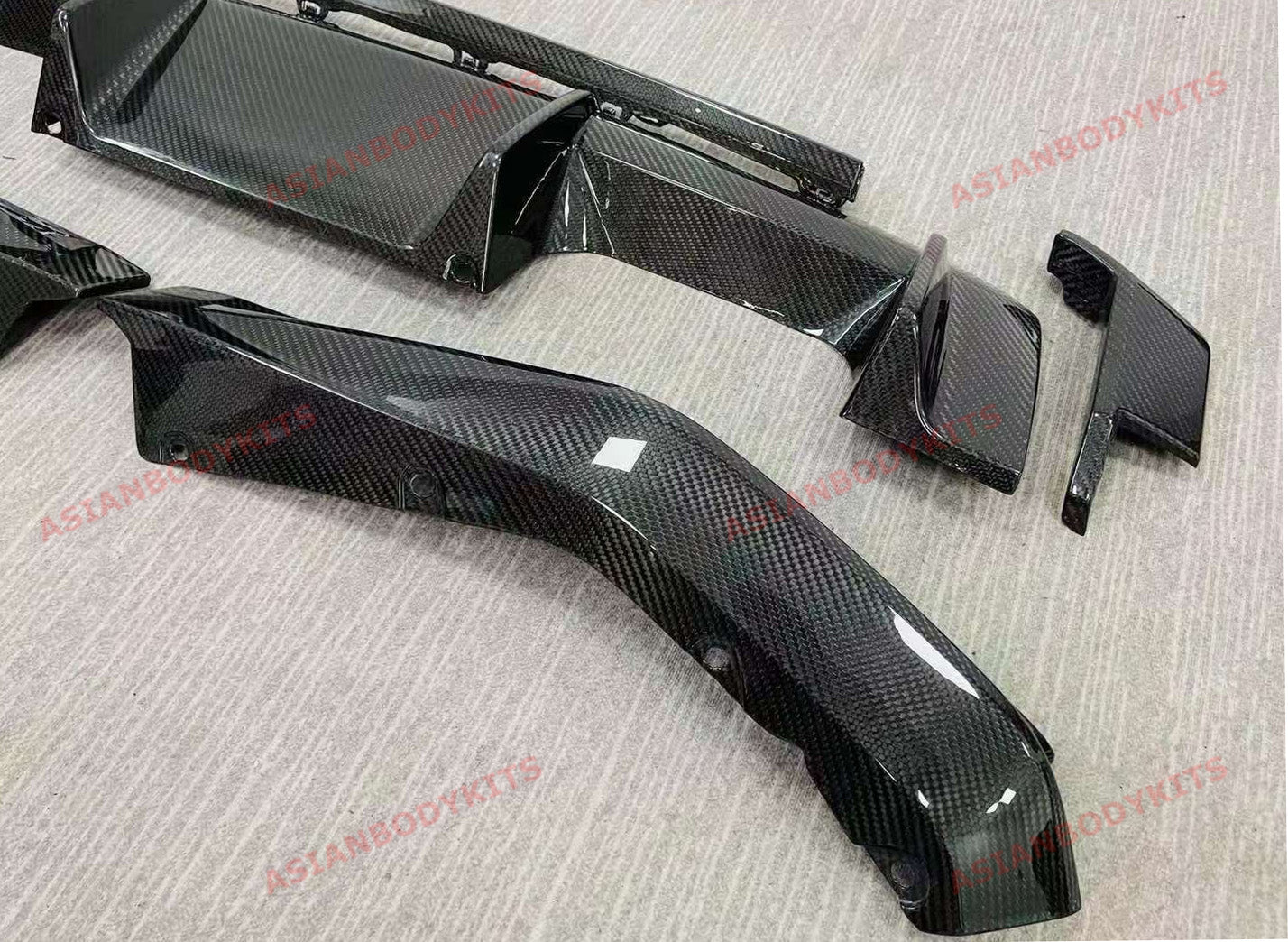 DRY CARBON FIBER REAR DIFFUSER for BMW M4 G82 2021+ – Forza Performance ...