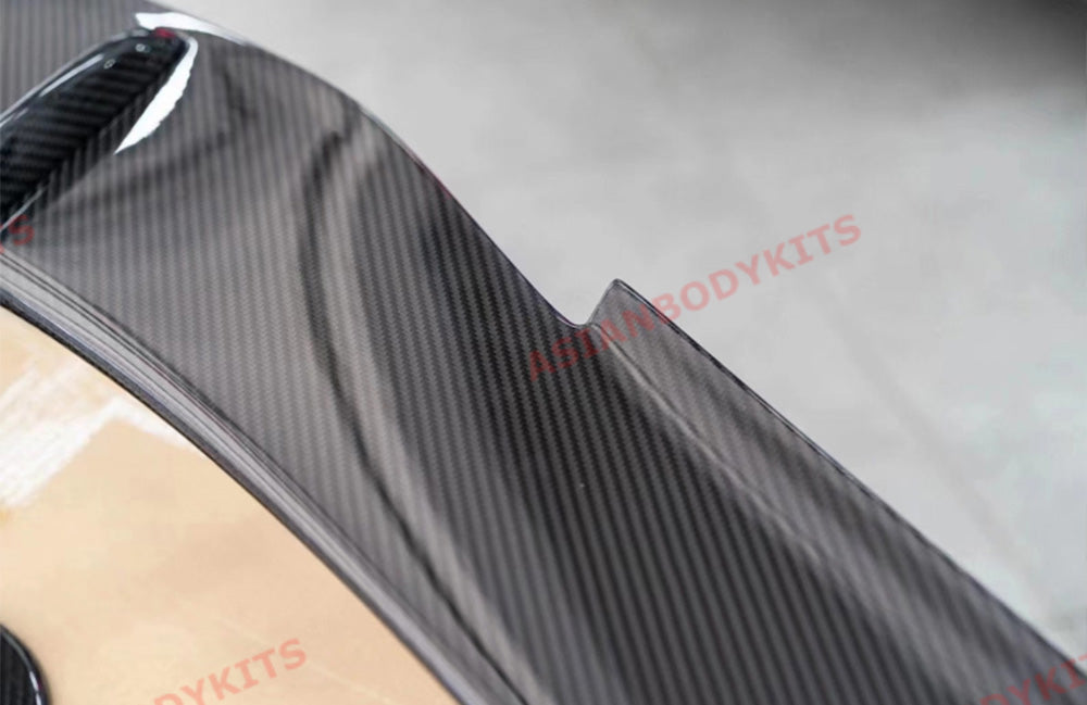 DRY CARBON FIBER REAR SPOILER WING for LAMBORGHINI HURACAN EVO COUPE SPYDER 19+