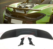 DRY CARBON FIBER REAR WING SPOILER for MCLAREN