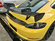 DRY CARBON FIBER REAR WING SPOILER for PORSCHE 718 [982] CAYMAN | BOXSTER 2016+