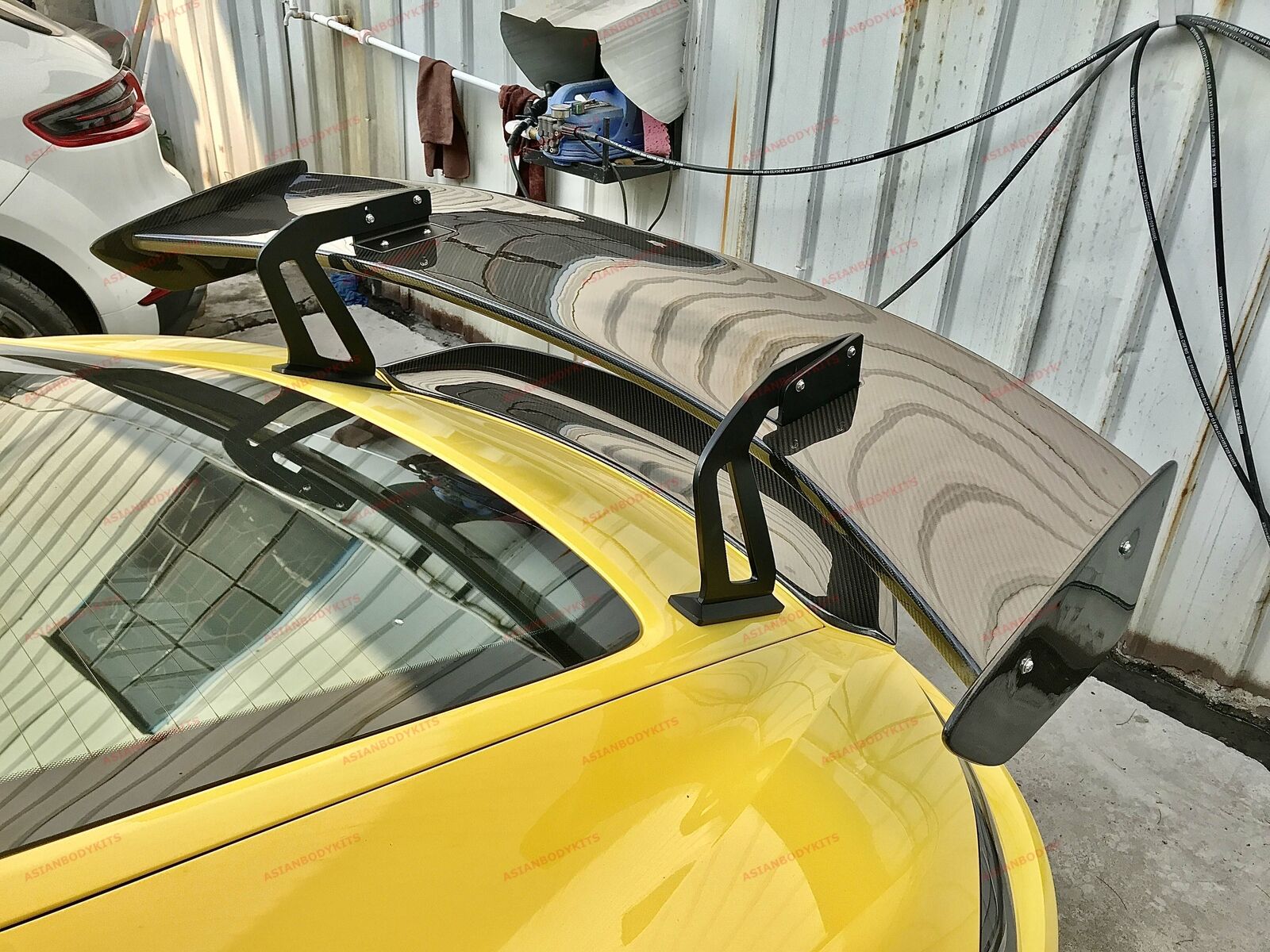 DRY CARBON FIBER REAR WING SPOILER for PORSCHE 718 [982] CAYMAN | BOXSTER 2016+