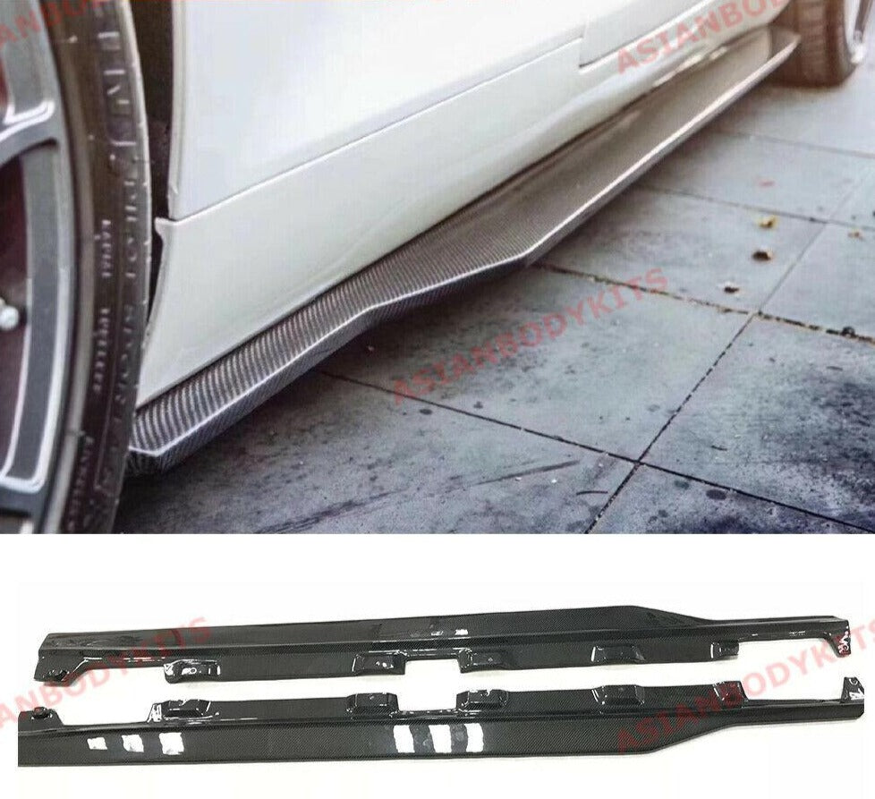 MERCEDES BENZ AMG GT DRY CARBON FIBER SIDE SKIRTS