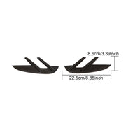 DRY CARBON FIBER FRONT FENDER AIR VENTS for BMW M3 G80 2021+