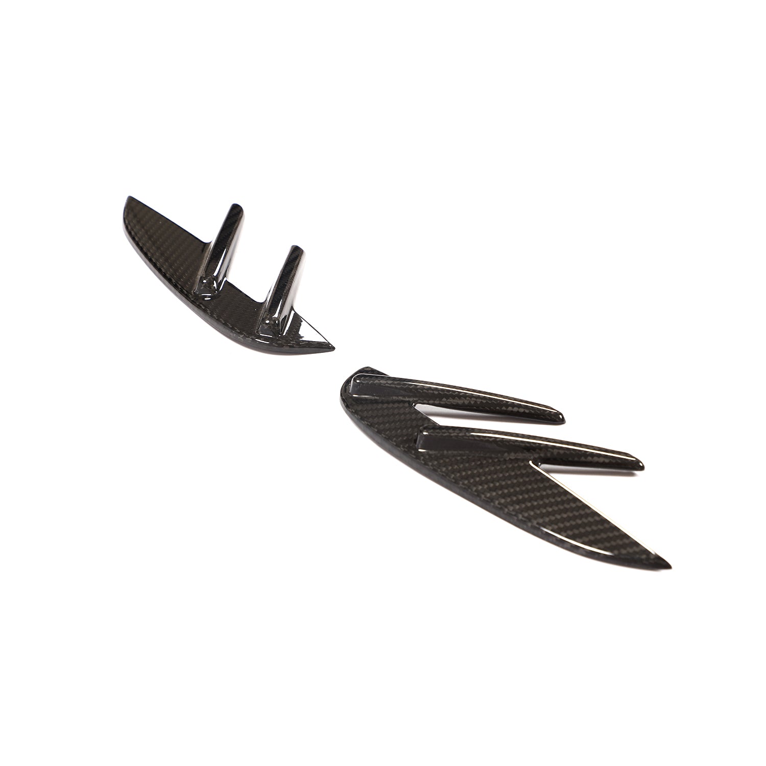 DRY CARBON FIBER FRONT FENDER AIR VENTS for BMW M3 G80 2021+