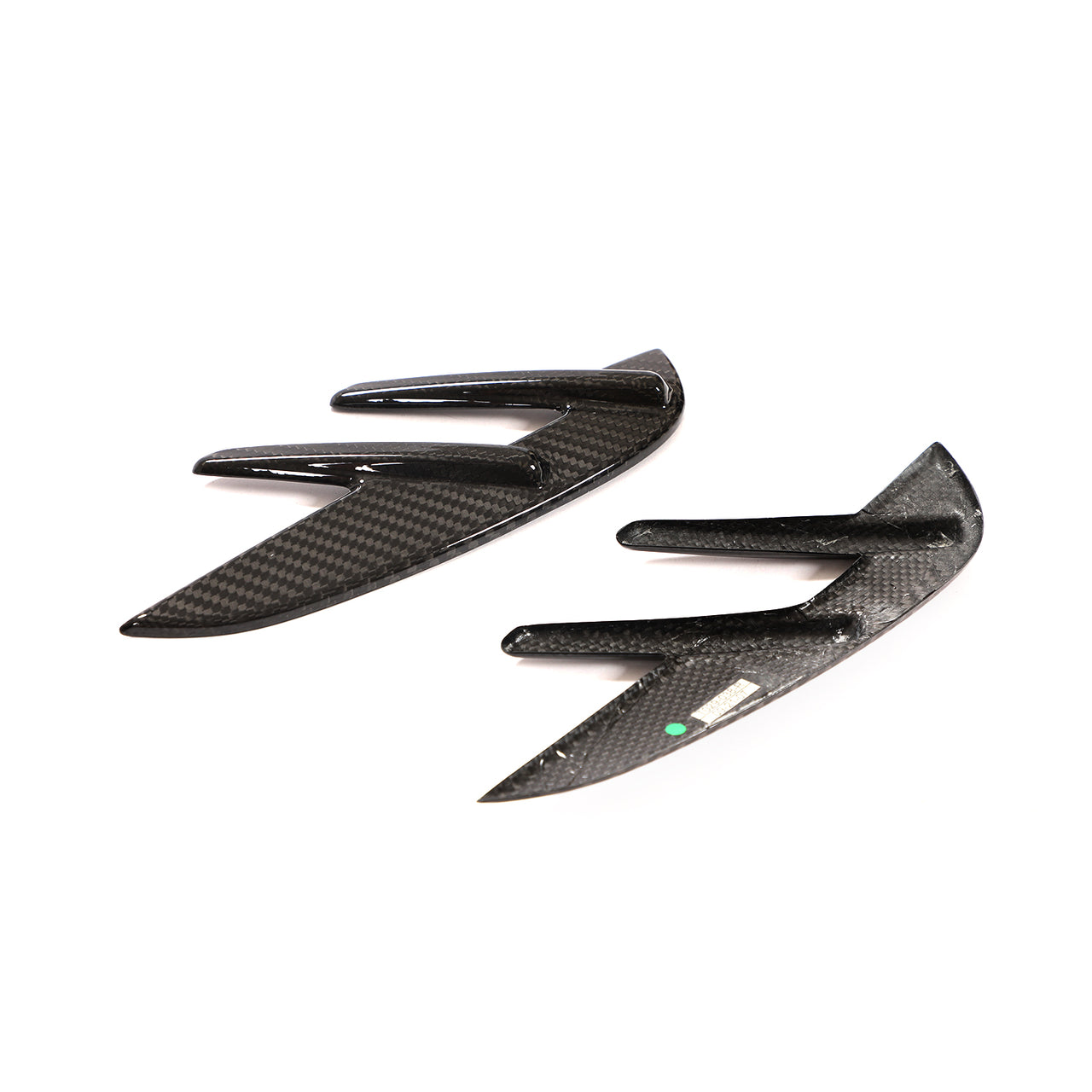 DRY CARBON FIBER FRONT FENDER AIR VENTS for BMW M3 G80 2021+