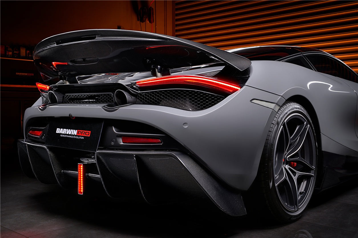2017-2021 McLaren 720s Se NWBII Style Carbon Fiber Rear Diffuser