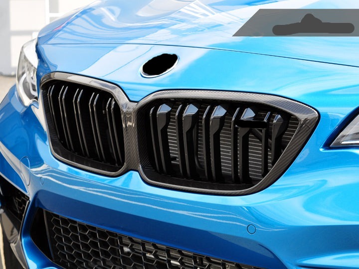 Dry Carbon Front Grille For BMW M2 F87  Set Include:  Front Grille Material: Dry Carbon  NOTE: Professional installation is required.