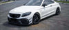 DarwinPro Carbon Body Kit For Mercedes Benz C63 AMG Coupe W205 2015-2018  Set include:   Front Bumper Canards Side Skirts Rear Bumper  Trunk Spoiler Front Grille Logo Cover  MATERIAL: Carbon