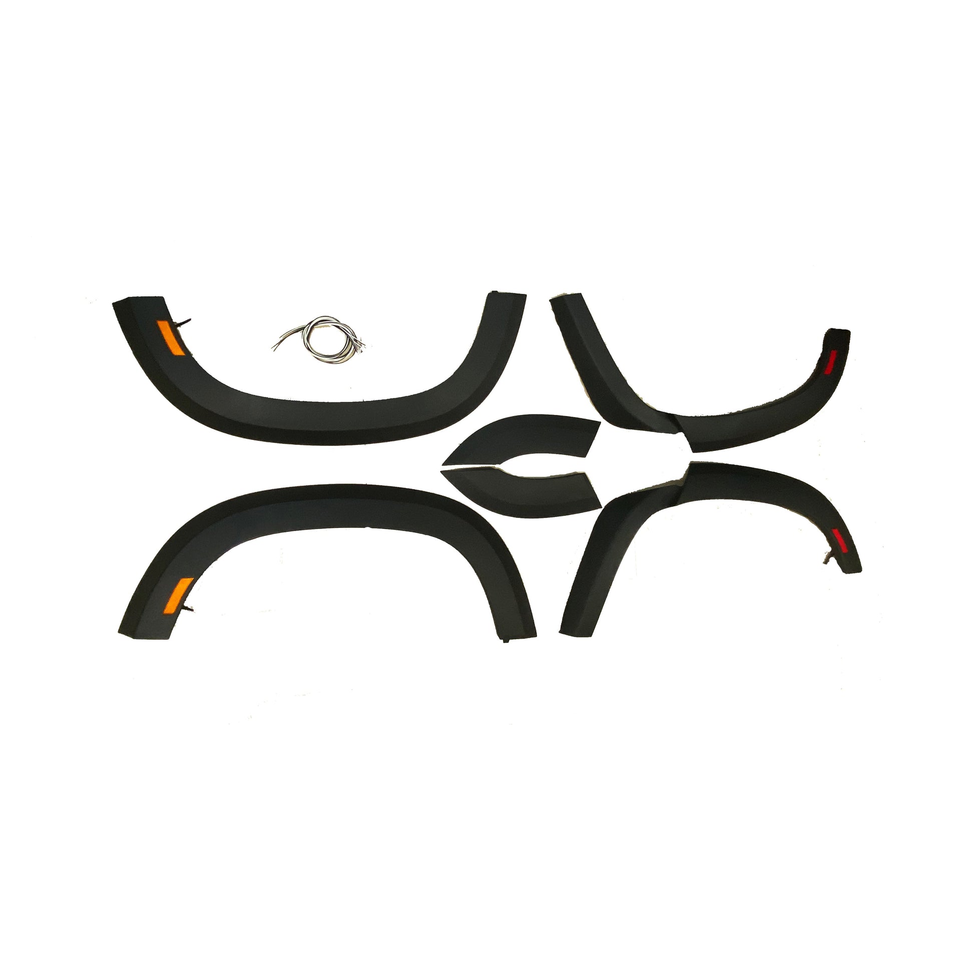 FENDER FLARES with SIDE MARKS for LAND ROVER DEFENDER L663 110 2020+