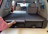 Deployable Slide Drawer Systems For Land Cruiser 200 LC200easily accessible storage space in your car. Designed solidly for tough for both on and off-road travel.  Measurements: Fixed 1000*530*275mm / Roller 1000*530*275/150mm  Which drawers are best for me?  We have a turnkey solution and you are able to modify the whole drawers system with:  - Sink faucet  - Kitchen   - Barrier  - Slide floor  - Table Board / Cutting board  - Fridge 