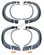 FENDER FLARES for DODGE CHALLENGER HELLCAT 2015 - 2023
Set includes:

Front Fender Flares
Rear Fender Flares
Material: Plastic

NOTE: Professional installation is required.