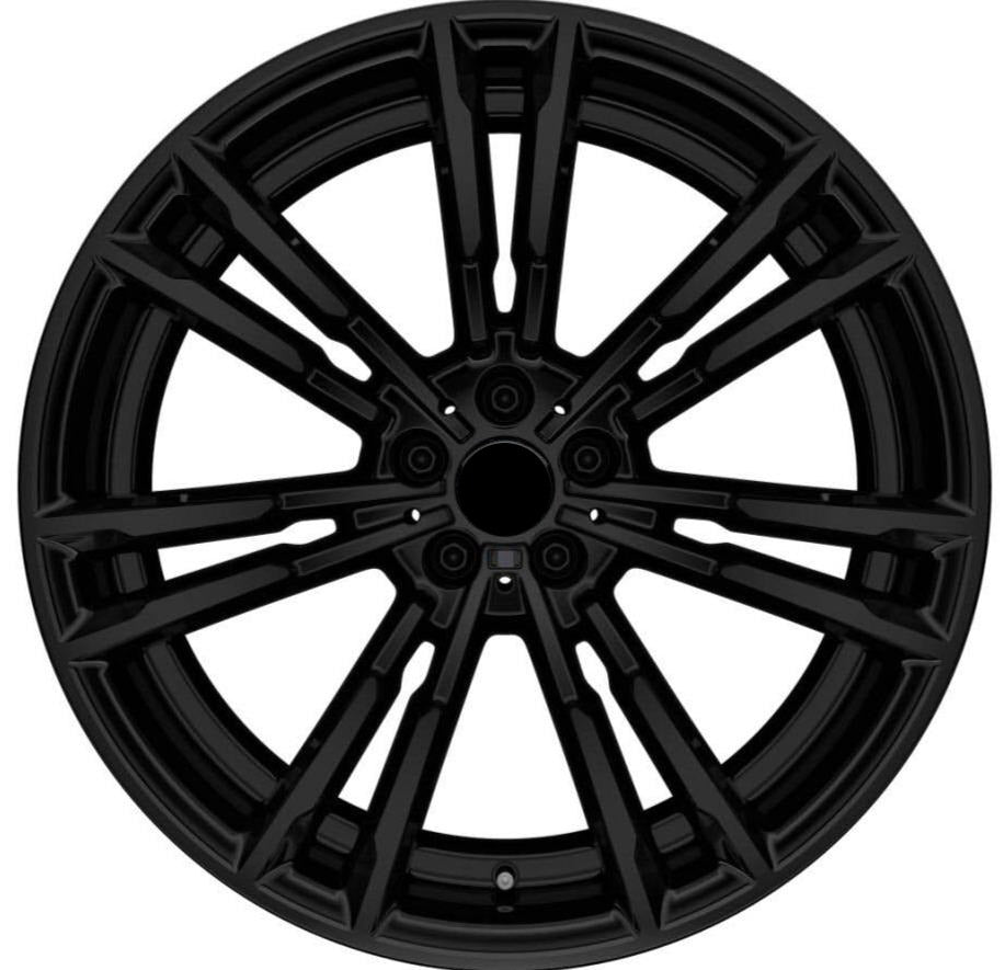 Double-spoke 706 M Jet Black FORGED WHEELS for BMW all