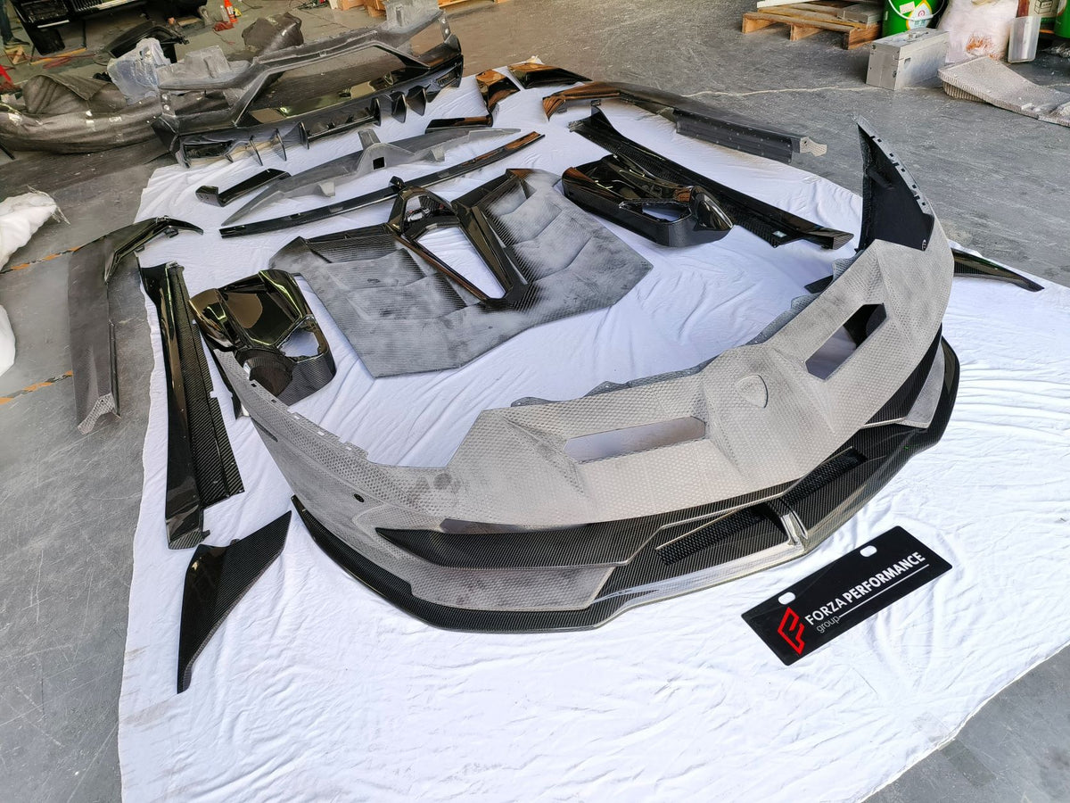 Lp720 Engine DRY CARBON CONVERSION BODY KIT for LAMBORGHINI AVENTADOR LP700 LP720 L