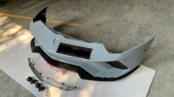 LP 780-4 Ultimate Conversion Body Kit For Lamborghini Aventador  Set include:  Front Bumper Side Skirts Rear Bumper Engine Air Intake Titanium Exhaust Material: Real DRY CARBON  NOTE: Professional installation is required