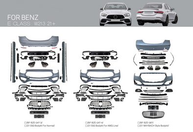 E63 | Maybach Style Body Kit for Mercedes-Benz E-Class W213 2021+