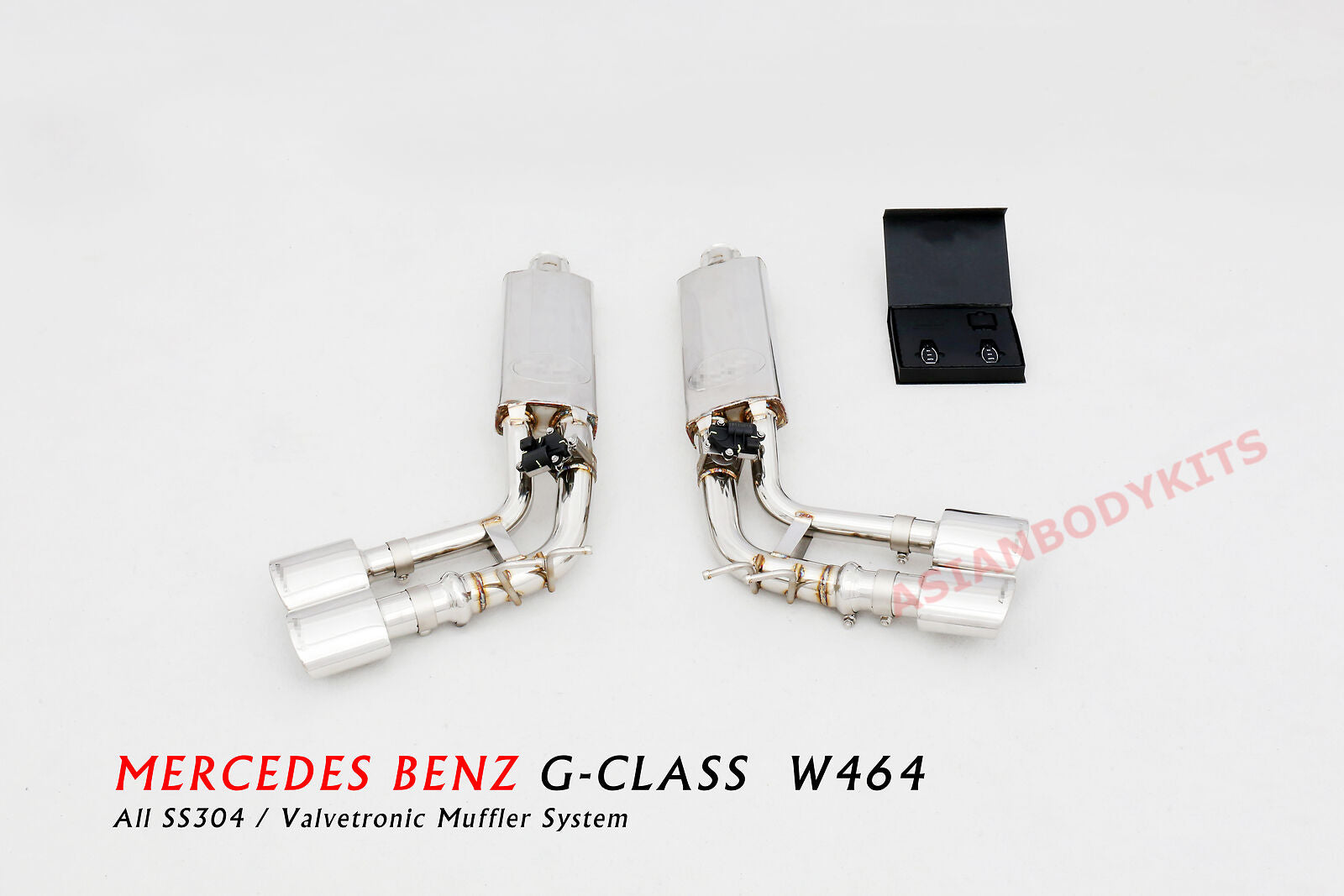 EXHAUST MUFFLER for Mercedes AMG G63 G500 G550 G-class W463A W464 2018+ (VALVED) - Forza Performance Group
