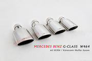 EXHAUST MUFFLER for Mercedes AMG G63 G500 G550 G-class W463A W464 2018+ (VALVED) - Forza Performance Group