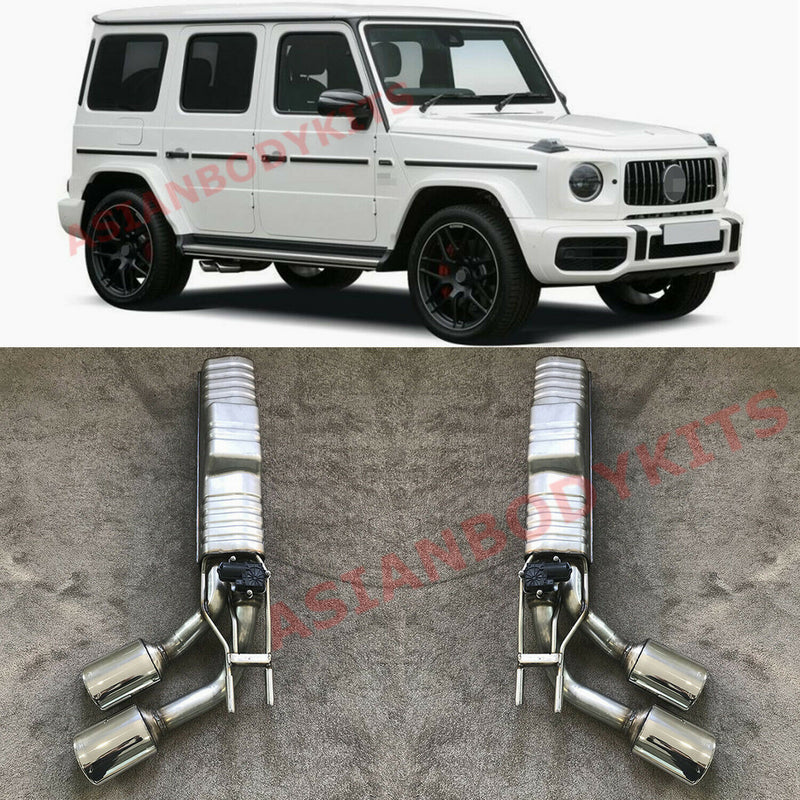 EXHAUST MUFFLER for Mercedes Benz AMG G63 G500 G550 G-class W463A W464 2018+