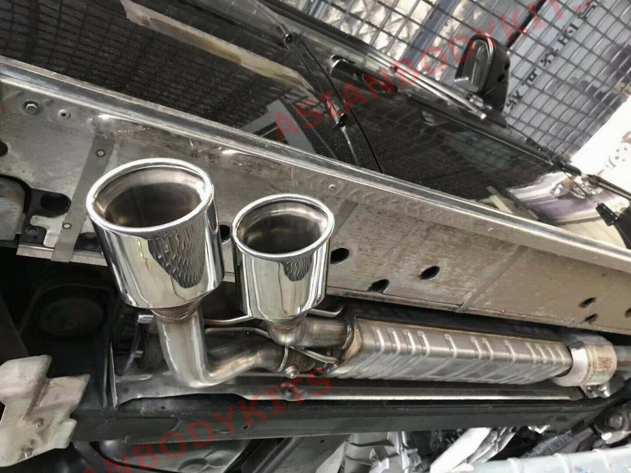 EXHAUST MUFFLER for Mercedes Benz AMG G63 G500 G550 G-class W463A W464 2018+ - Forza Performance Group