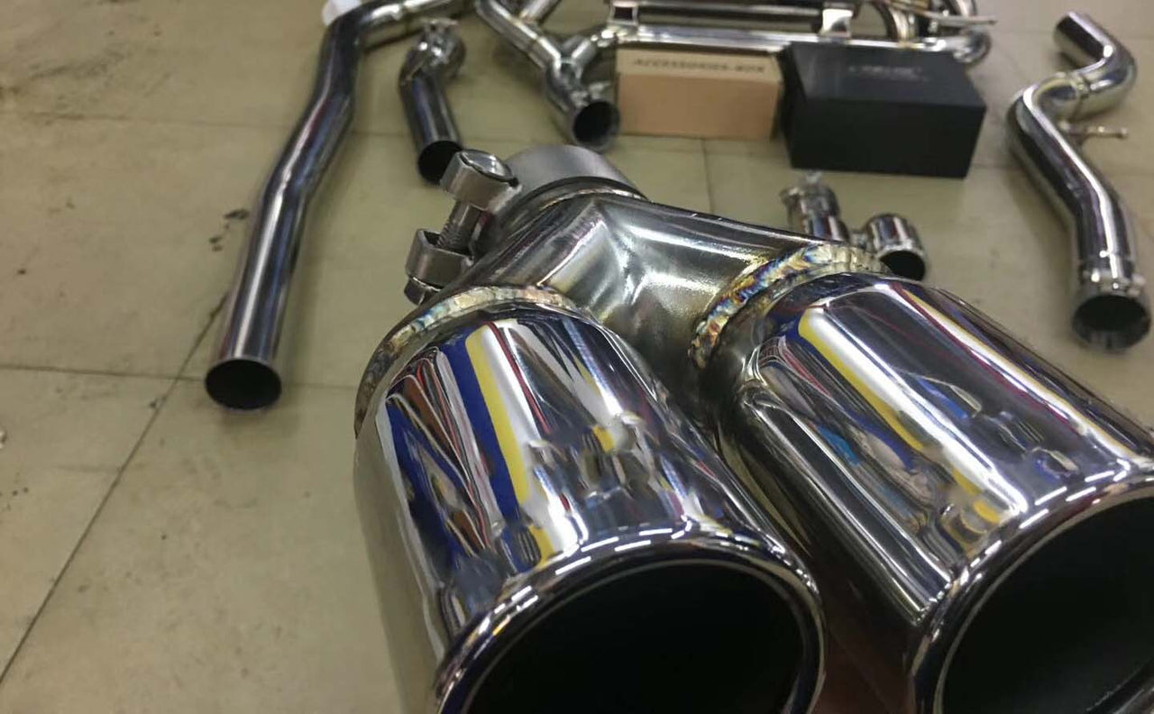 VALVED EXHAUST CATBACK MUFFLER for  BMW 3 Series F34 B48 2.0T 2014 - 2017