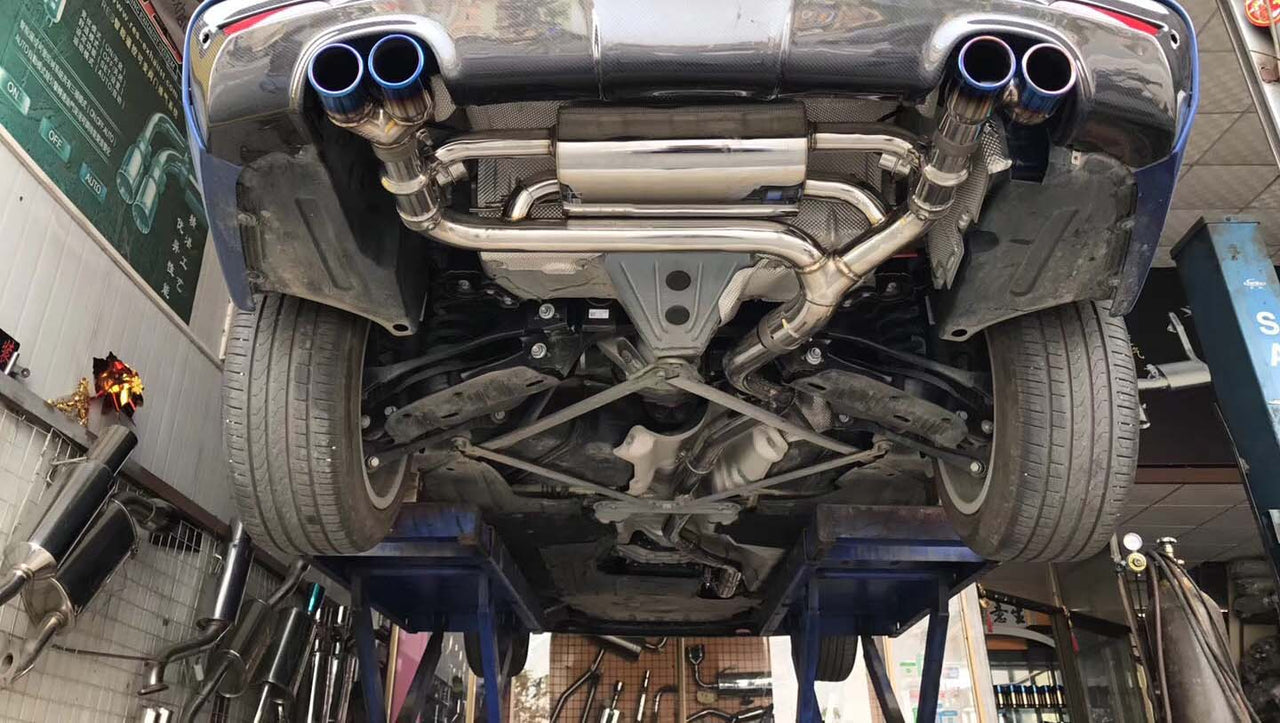 VALVED EXHAUST CATBACK MUFFLER for  BMW 3 Series F34 N20 2.0T 2014 - 2017