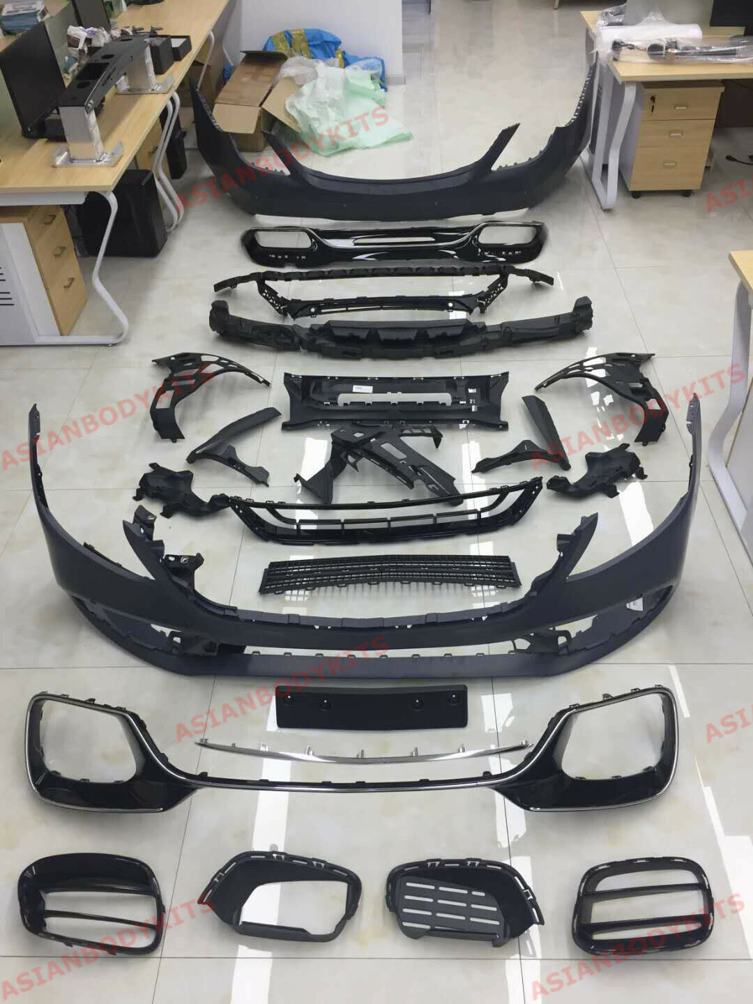 S Class Update Kit CONVERSION MERCEDES BENZ S CLASS W222 FACELIFT AMG BODY KIT for ...