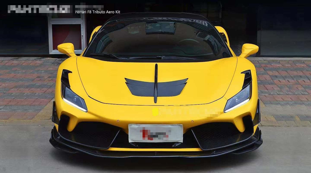 FORZA PERFORMANCE GROUP DRY CARBON FIBER BODY KIT for FERRARI F8 custom ...