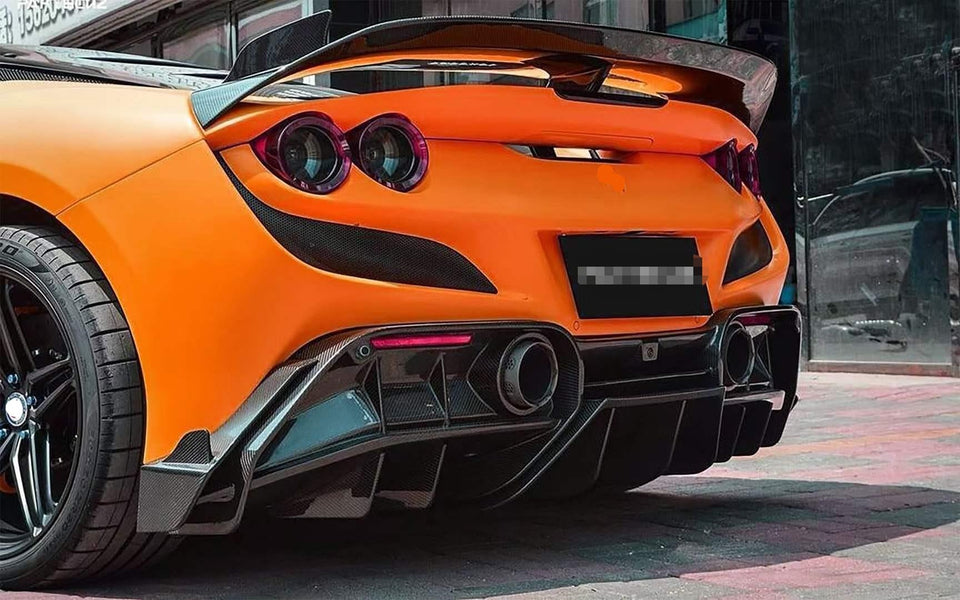 FORZA PERFORMANCE GROUP DRY CARBON FIBER BODY KIT for FERRARI F8 custom ...