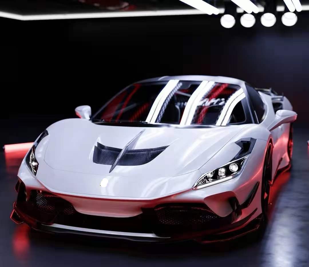 CARBON FIBER BODY KIT for FERRARI F8 TRIBUTO