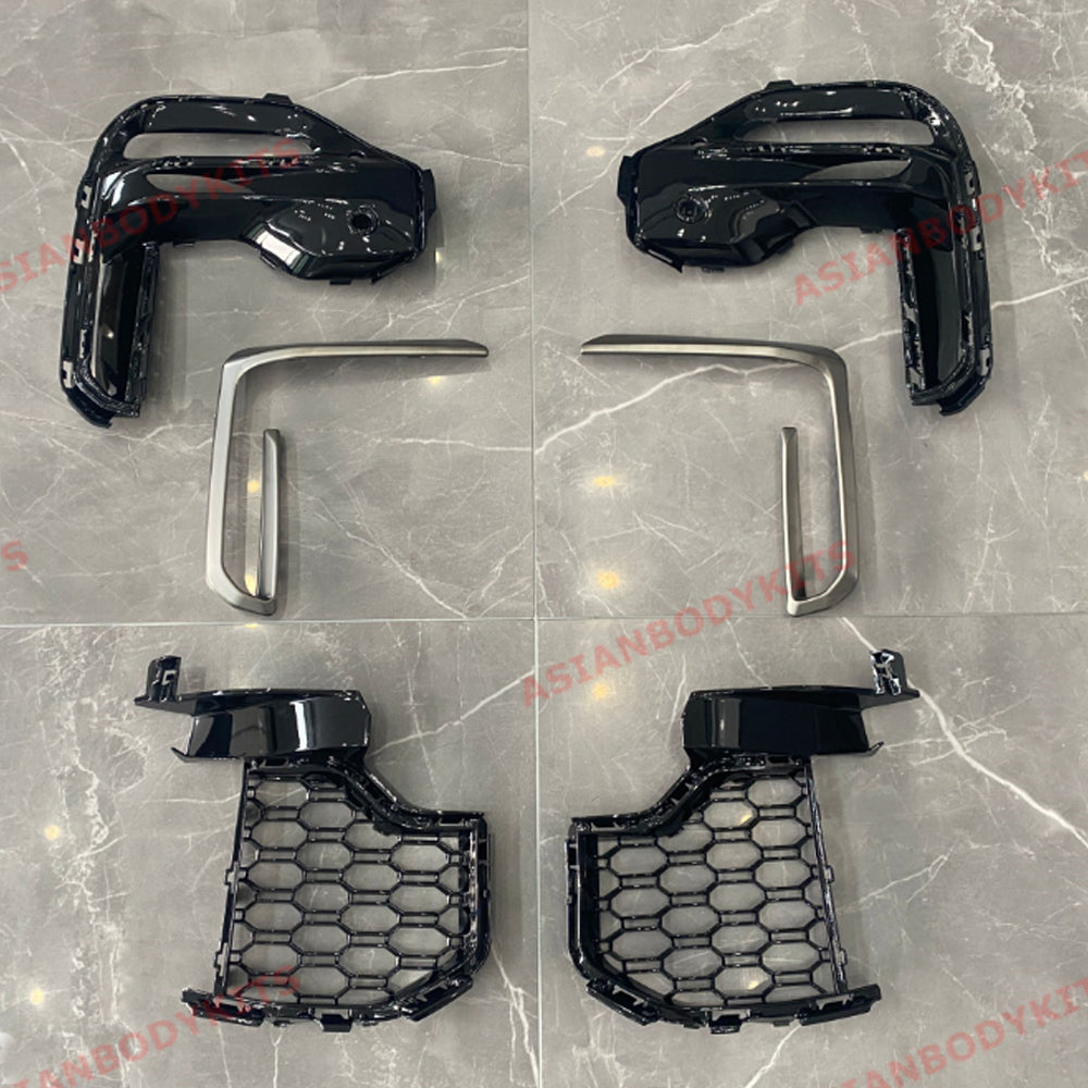 Aftermarket fog lamp mesh covers for BMW X5 G05 2018+ with M-Package