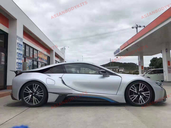 FORGED CARBON FIBER BODY KIT for BMW i8 2014+ FRONT LIP SIDE SKIRTS REAR SPOILER